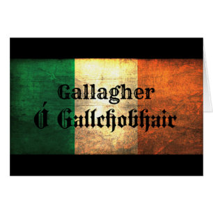 Irische Flagge Gallagher