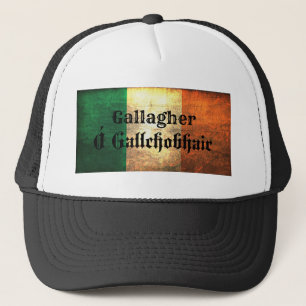 Irische Flagge Gallagher Truckerkappe