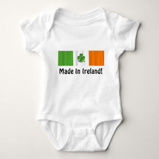 Irische Flagge 'gemacht in Ireland Baby Strampler