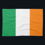 Irische Flagge Geschirrtuch<br><div class="desc">Flagge von Irland.</div>