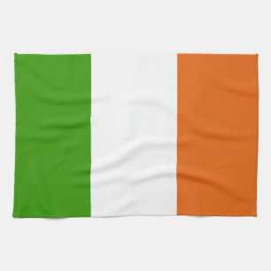 irische Flagge Geschirrtuch