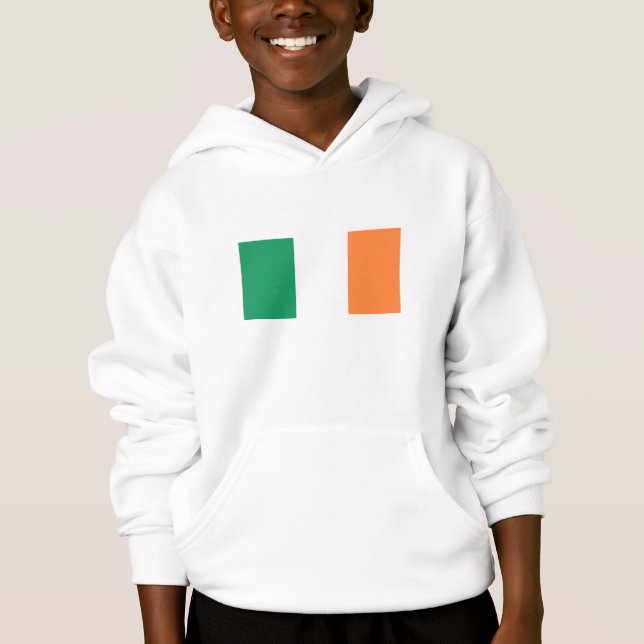 Irische Flagge Hoodie (Vorderseite)