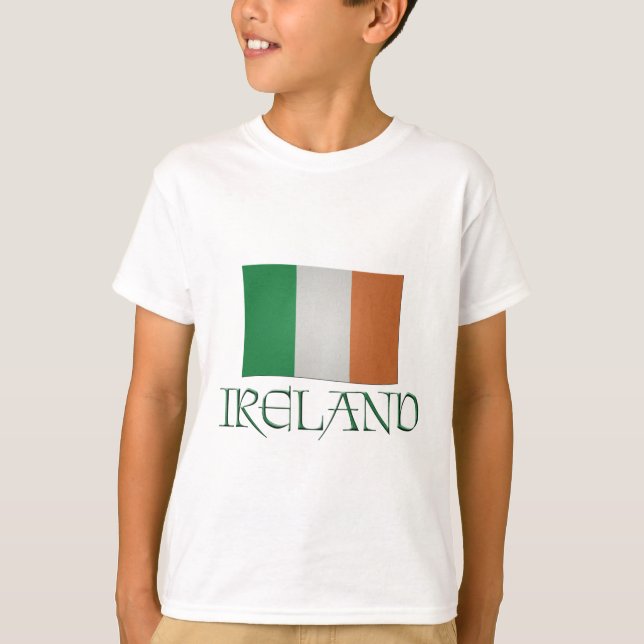 Irische Flagge -- Irland T-Shirt (Vorderseite)