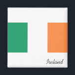 irische Flagge Magnet<br><div class="desc">Das Design trägt die nationale Flagge der Republik Irland.</div>
