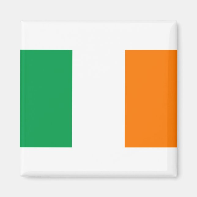 Irische Flagge Magnet (Vorne)