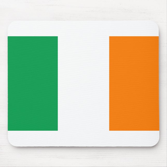 Irische Flagge Mousepad (Vorne)