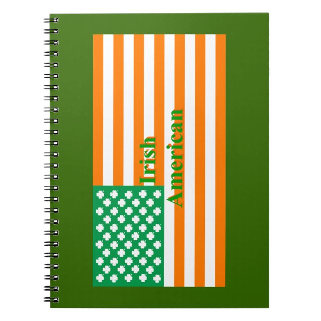 Irische Flagge Notizblock (Vorderseite)