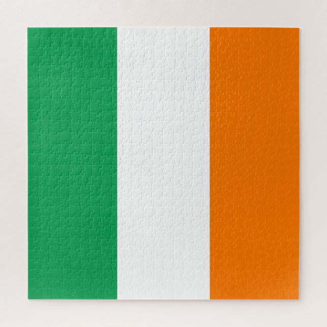 Irische Flagge Puzzle (Vertikal)