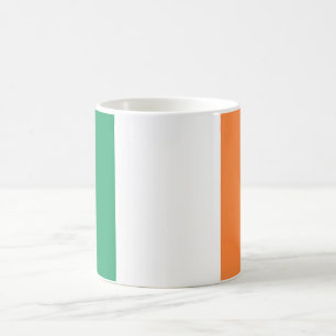 Irische Flagge (Republik Irland) (ROI) (Eire) Kaffeetasse