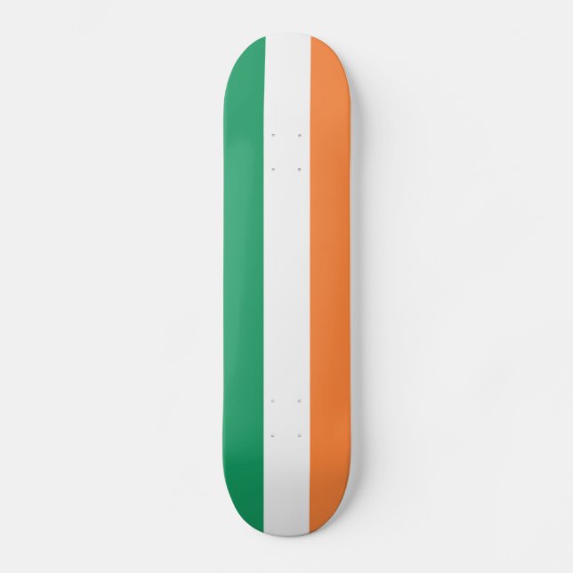 Irische Flagge Skateboard (Vorderseite)