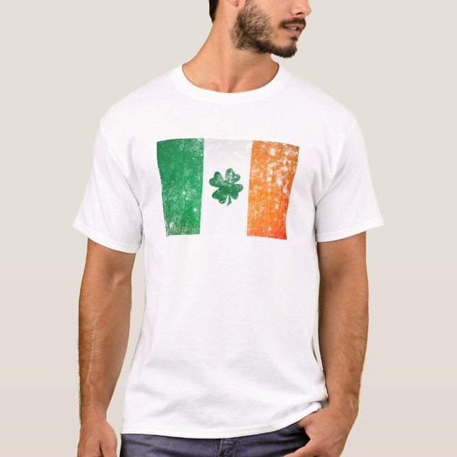Irische Flagge T-Shirt (Vorderseite)