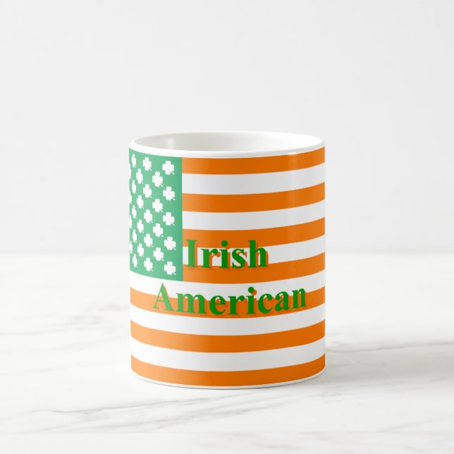 Irische Flagge Tasse (Mittel)
