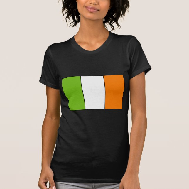 Irische Flaggen-T - Shirts und Geschenke (Vorderseite)