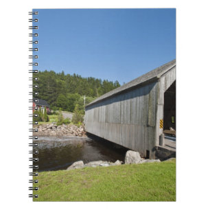 Irische Flussbrücke mit Dach, St. Martins, New Notizblock