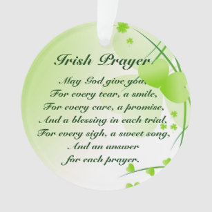 Irische Gebets-Herz-und Ornament
