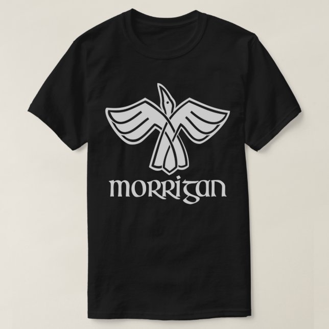 Irische Geschichte der Morrigan keltischen Mytholo T-Shirt (Design vorne)