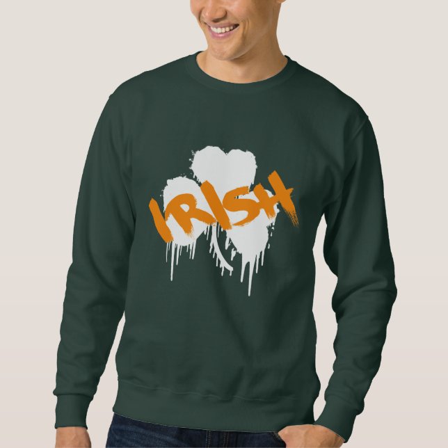 Irische Graffiti Sweatshirt (Vorderseite)