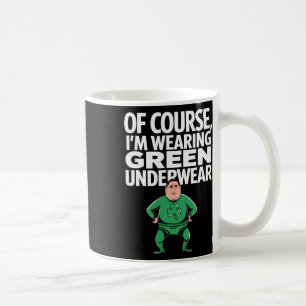 Irische grüne Outfits St. Patrick's Day Idee Kaffeetasse