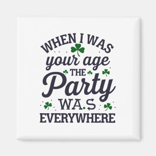 Irische grüne Outfits St. Patrick's Day Idee Magnet