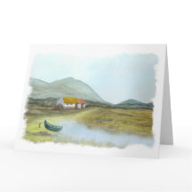 Irische Hütte von Brigid O'Neill Hovey