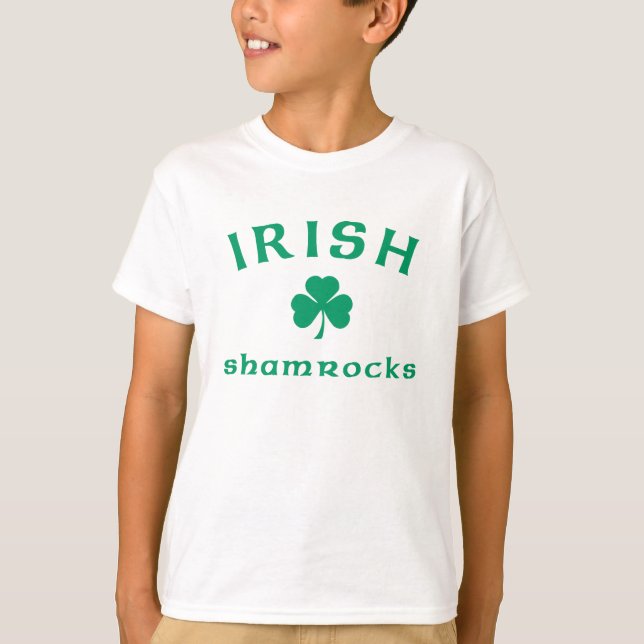 irische Kleeblätter T-Shirt (Vorderseite)