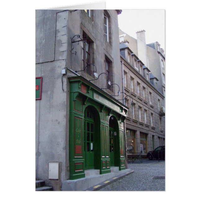 Irische Kneipe in St. Malo, Frankreich (Vorne)