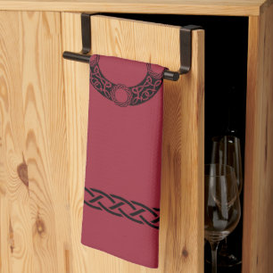 Irische Knoten Designs Küchentuch