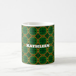 Irische König-Keltische Knoten St. Patrick's Day Kaffeetasse