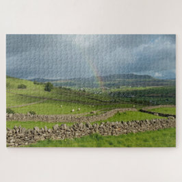 Irische Landschaft als Puzzle