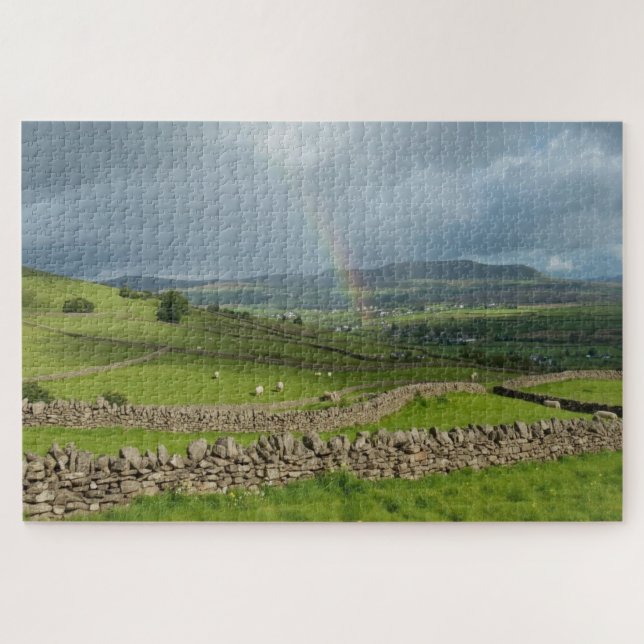 Irische Landschaft als Puzzle (Horizontal)