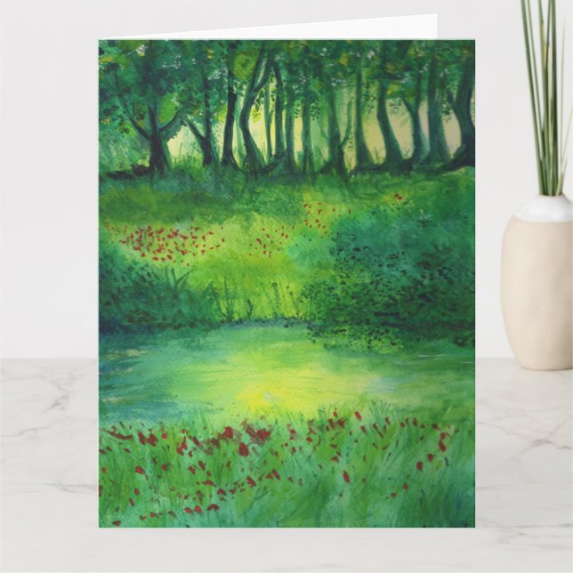 Irische Landschaft Karte (Vorderseite)