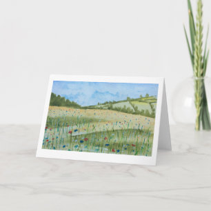 Irische Landschaft Karte