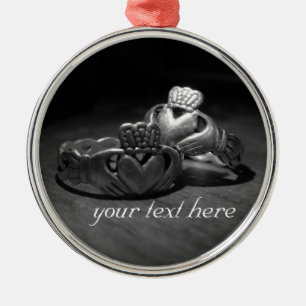 irische Liebe Silbernes Ornament