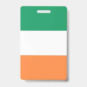 Irische Nationalflagge, irischer Standard, Banner Ausweis