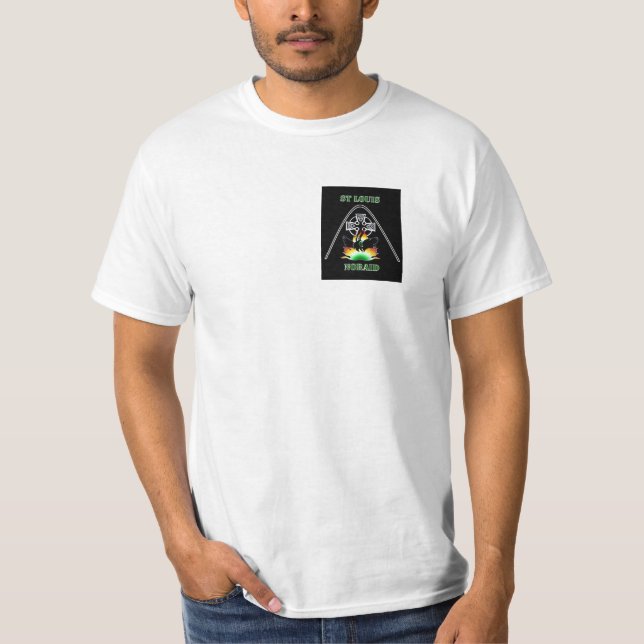 Irische Nordhilfe St. Louis T-Shirt (Vorderseite)