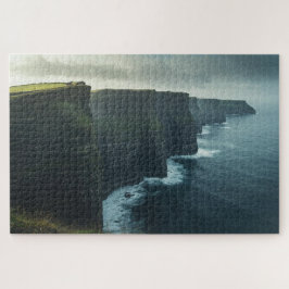 Irische Ozeanklippen-Jigsaw-Puzzle Puzzle
