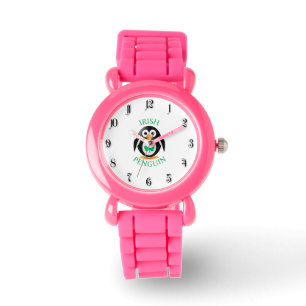 Irische Pinguine Armbanduhr