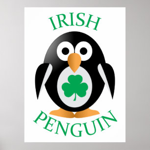 Irische Pinguine Poster