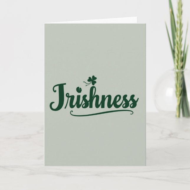 Irische Pride-Grafikkarte Karte (Vorderseite)