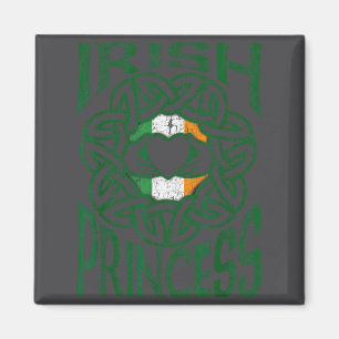 Irische Prinzessin Celtic Knot Claddagh Ring Gesch Magnet