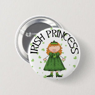 Irische Prinzessin Redhead Button