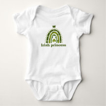 Irische Prinzessin St. Patrick's Day Grüne Boho-Re