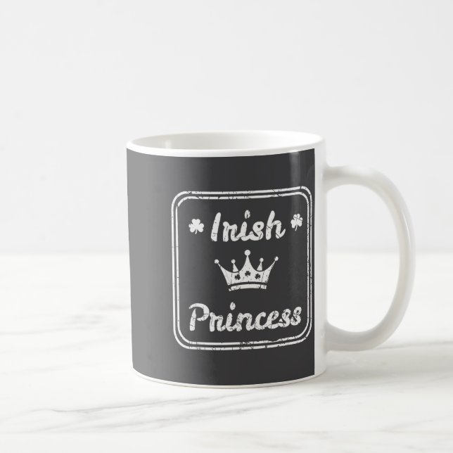Irische Prinzessin St. Patricks Day Kaffeetasse (Rechts)