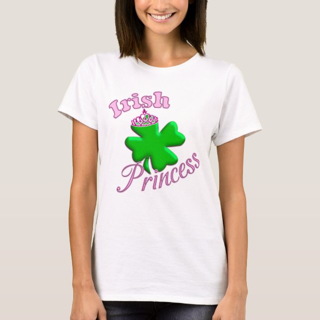 Irische Prinzessin T-Shirt (Vorderseite)