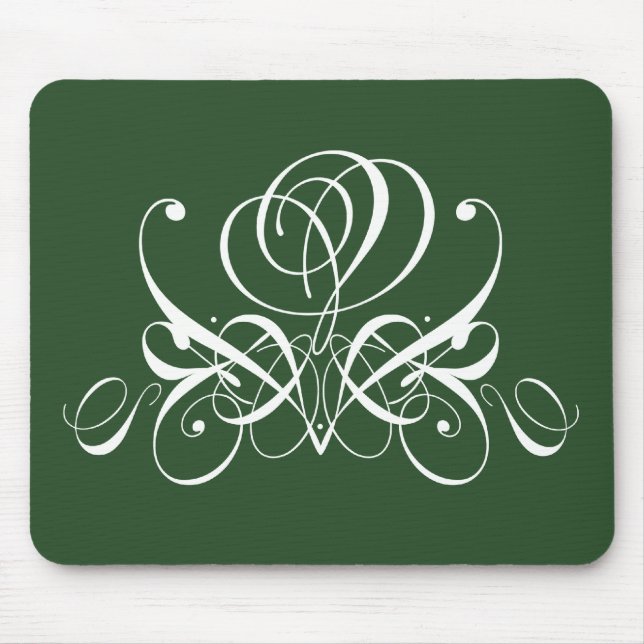 Irische Rose Mousepad (Vorne)