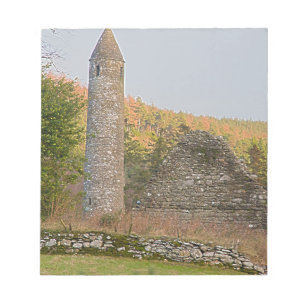 Irische Rundtürme über 1.000 Jahre alt Notizblock