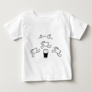 Irische Schaf-Zählung Baby T-shirt