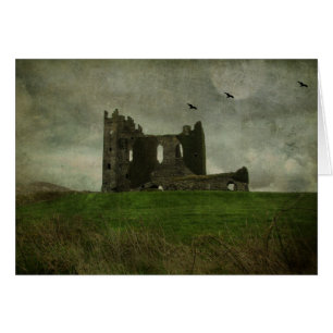 Irische Schloss-Ruinen