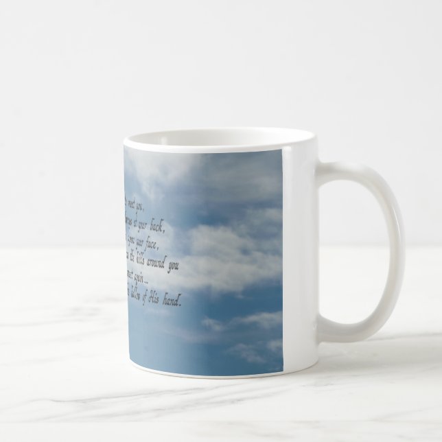 Irische Segen-Kaffee-Tasse Tasse (Rechts)