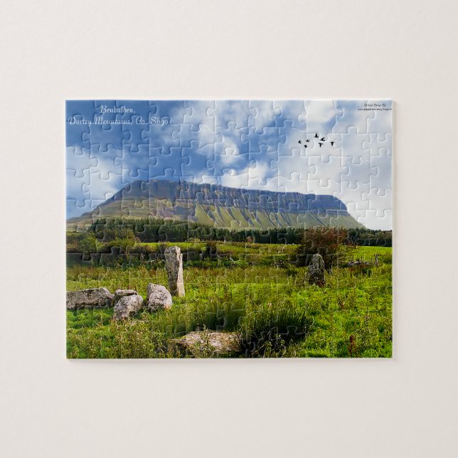 Irische Sehenswürdigkeit Foto-Puzzle-mit-Geschenk- Puzzle (Horizontal)